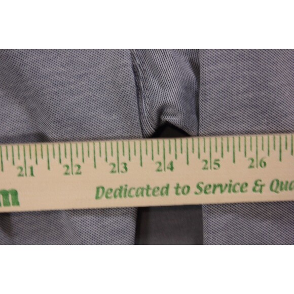 FABLETICS Men's Shirt The Dash Long Sleeve Button Up Gray Textured XXL MSRP $89 - Picture 5 of 11